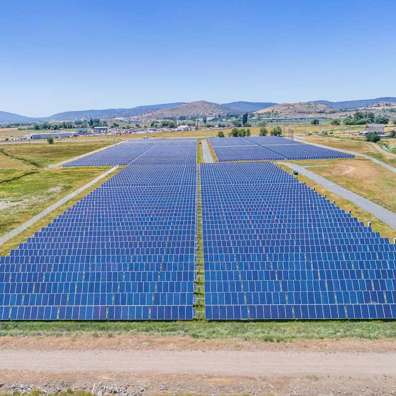 Ewauna Clamath OR Solar Installation Managed By Greenskies