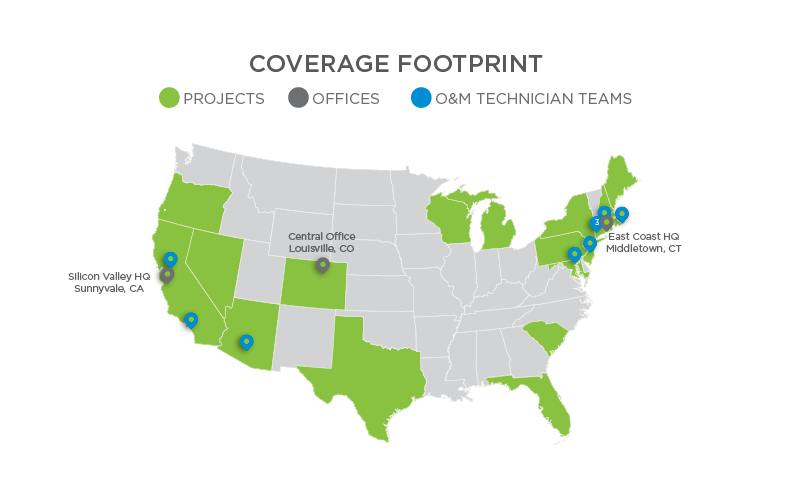 Greenskies Coverage Map